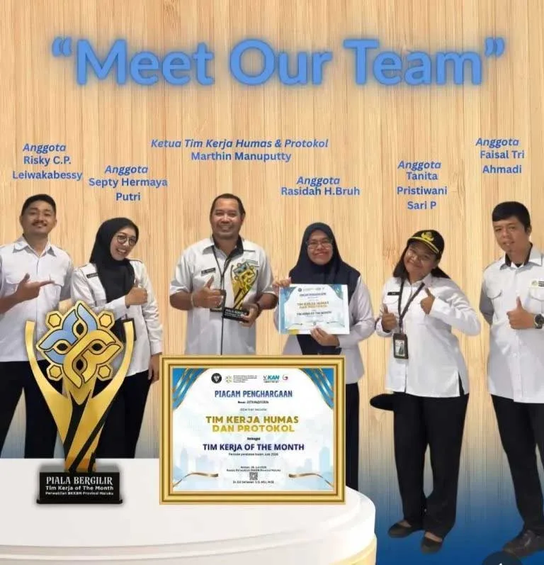 Tim Humas BKKBN Maluku Raih Best Team of the Month dari Kemendukbangga, Filosofi Merpati Jadi Pegangan