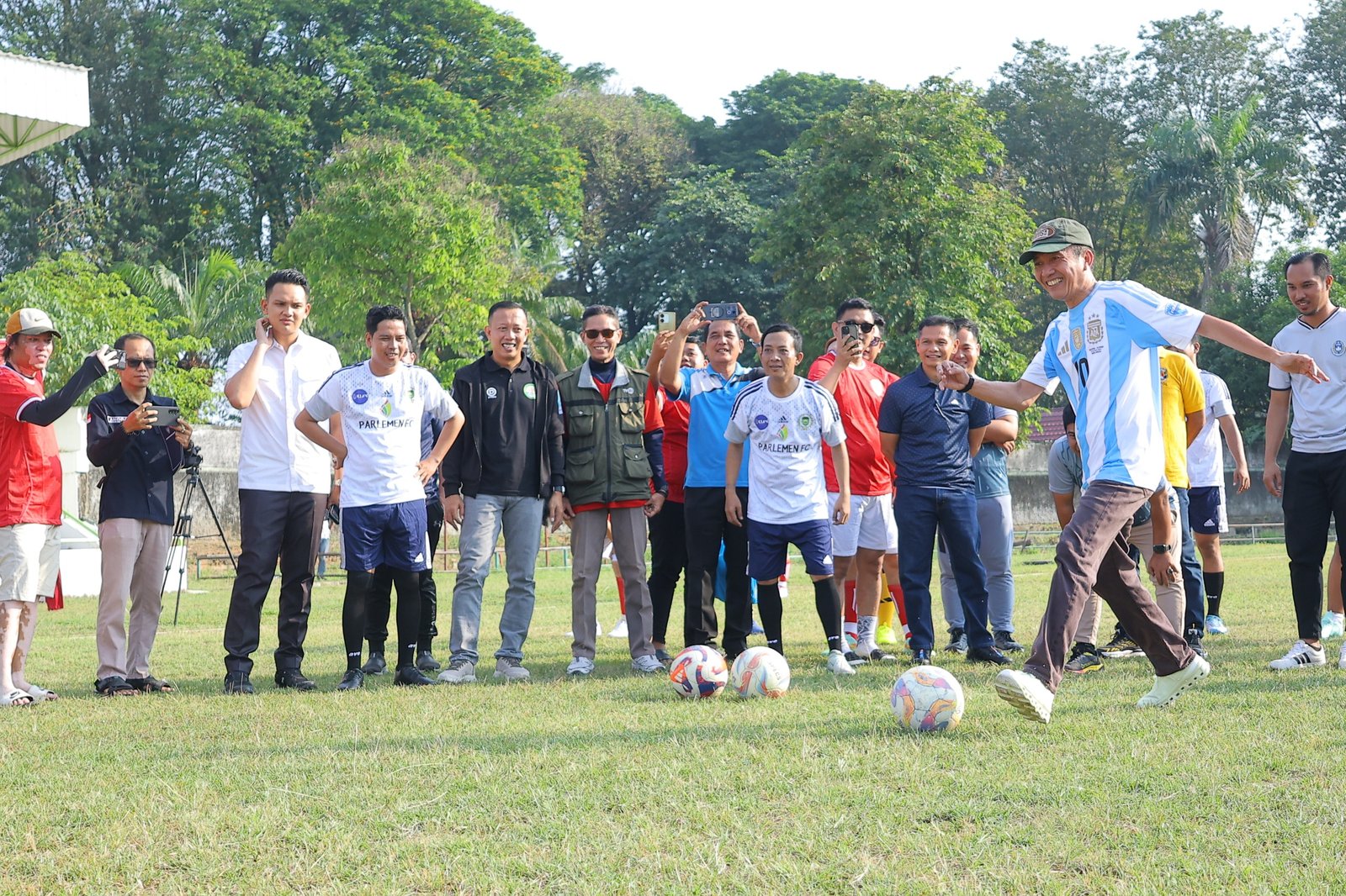 Buka Turnamen Mini Soccer IJTI Sumsel 2026, Wali Kota Palembang Ratu Dewa Dorong Sinergi Pemerintah dan Insan Pers