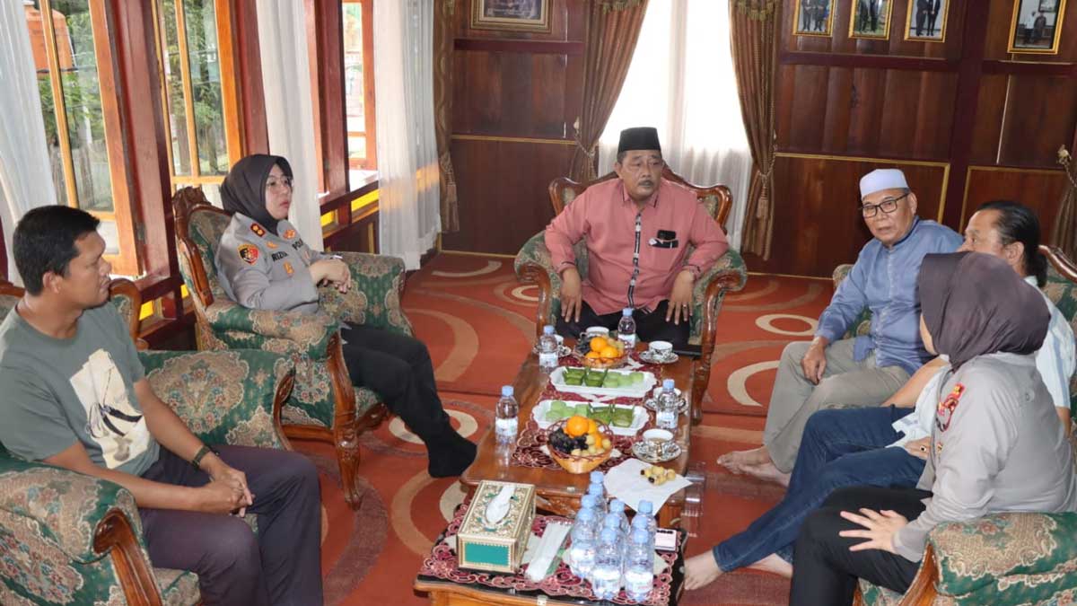 Kapolres Ogan Ilir AKBP Rizka Aprianti Silaturahmi ke FKUB, Perkuat Pencegahan Konflik Rumah Ibadah Sejak Dini