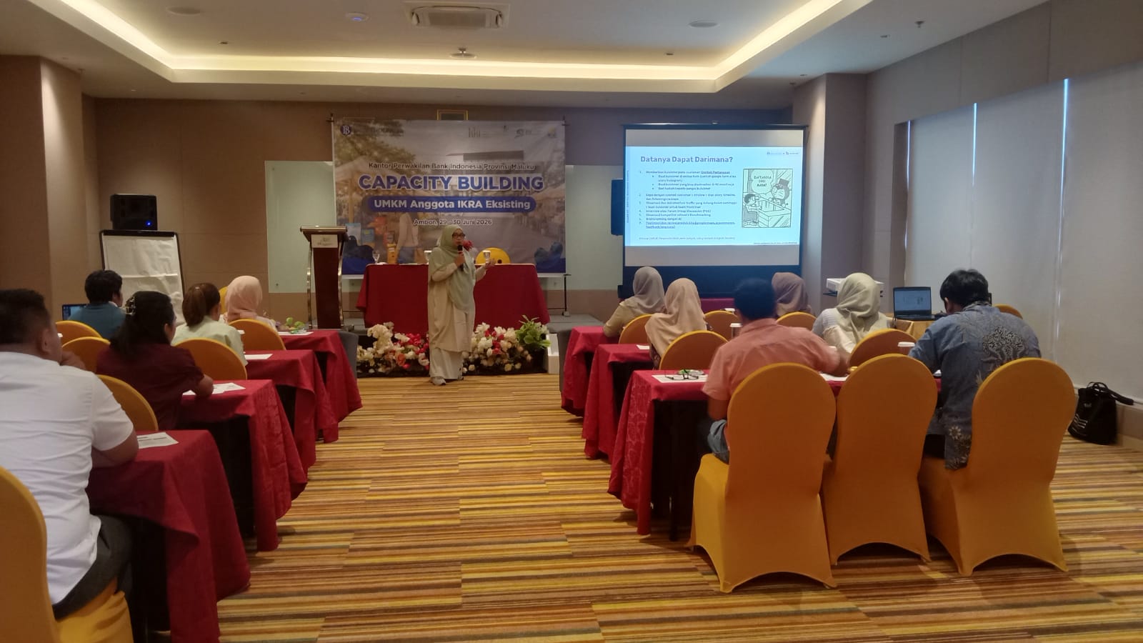 BI Maluku Gelar Pelatihan untuk 50 UMKM IKRA, Dorong Inovasi Produk dan Strategi Pemasaran