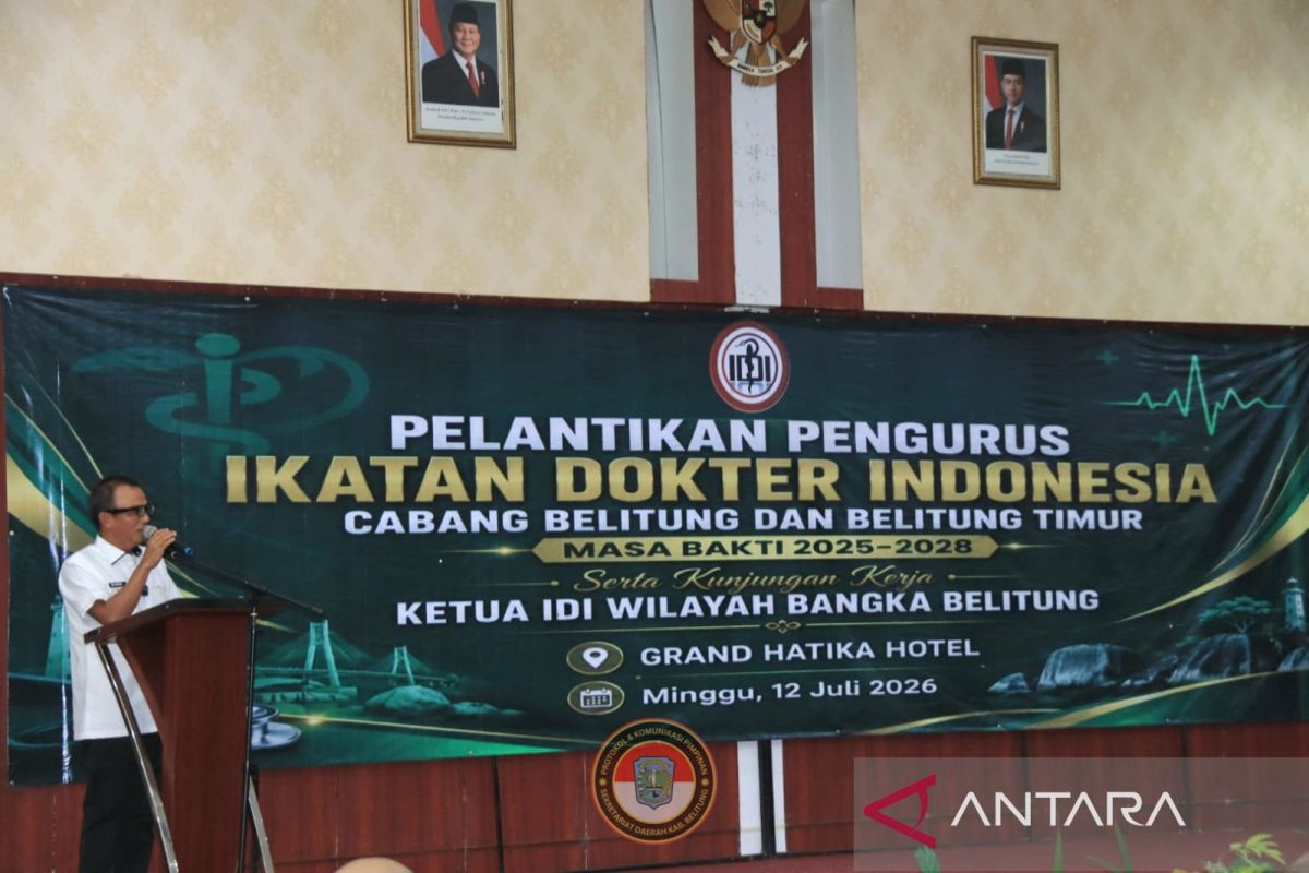Bupati Belitung Sebut IDI Garda Terdepan Kesehatan, Segudang Pekerjaan Rumah Masih Menanti