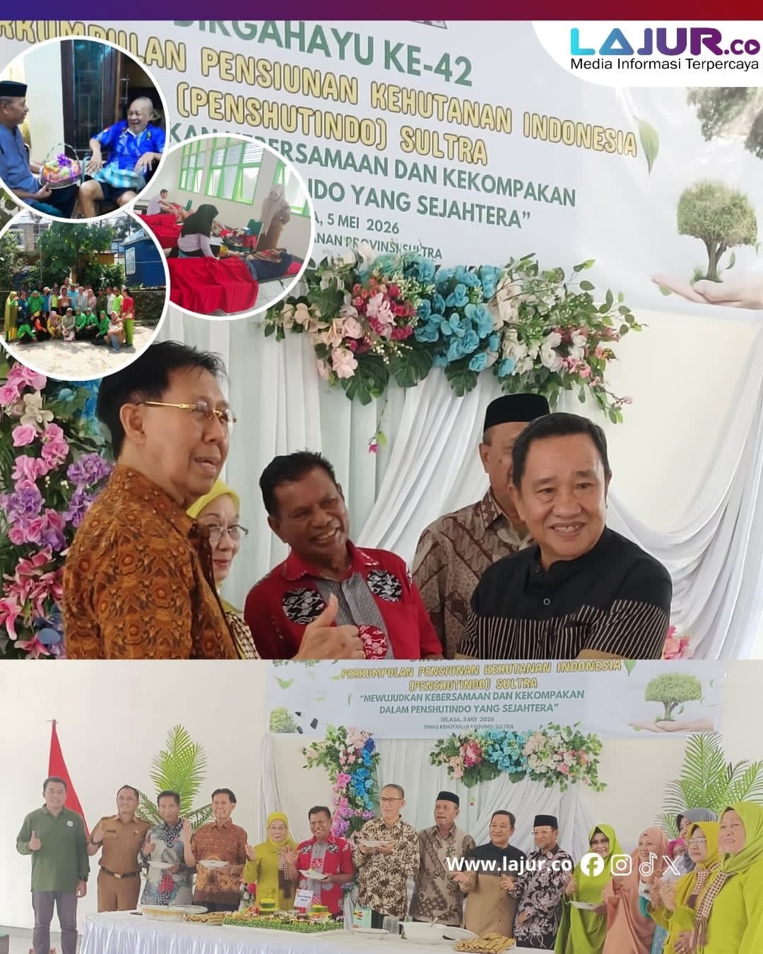 3 Aksi Sosial Pensiunan Kehutanan Sultra di HUT ke-42: Tanam Pohon, Donor Darah, dan Anjangsana ke Lansia