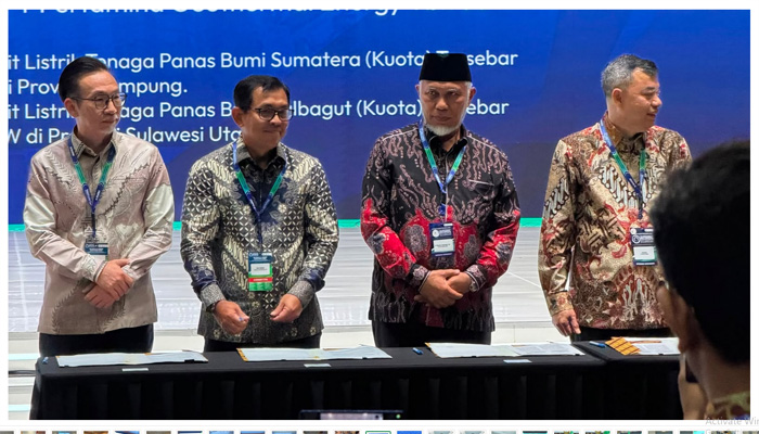Potensi 1.651 MW di 22 Titik, Gubernur Sumbar Sebut Baru 5 Persen Geothermal yang Dimanfaatkan