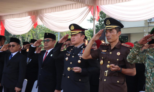 Kapolres Gunungkidul AKBP Damus Asa Ikuti Upacara Harkitnas ke-118, Tekankan Sinergi Jaga Kamtibmas dan Pembangunan Daerah