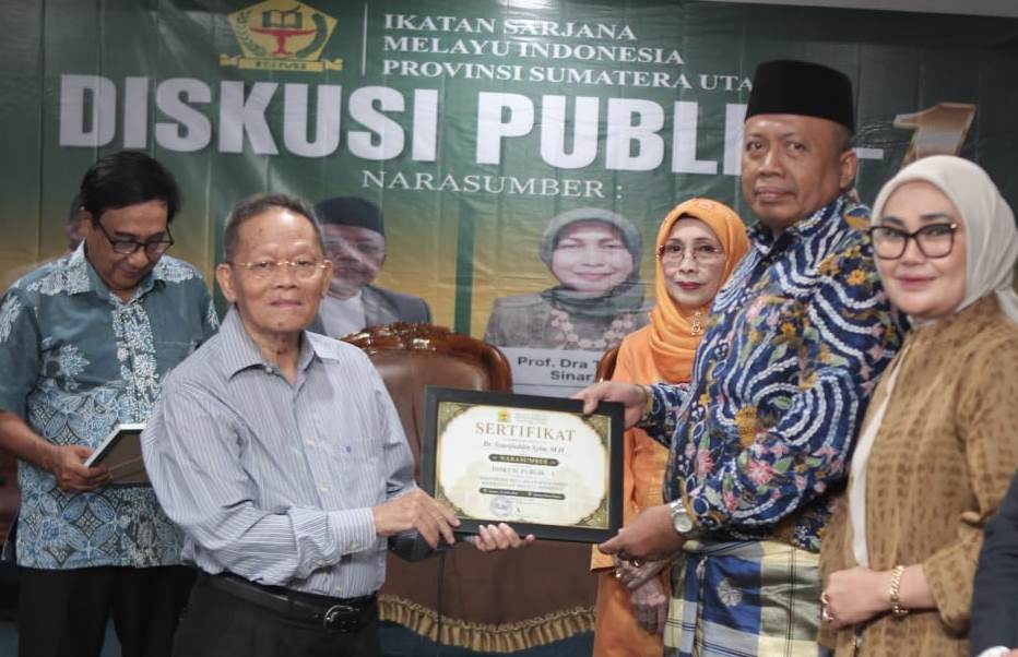 Tokoh Melayu Syarifuddin Siba Ajak ISMI Sumut Jadi Motor Transformasi, Tinggalkan Romantisme Masa Lalu