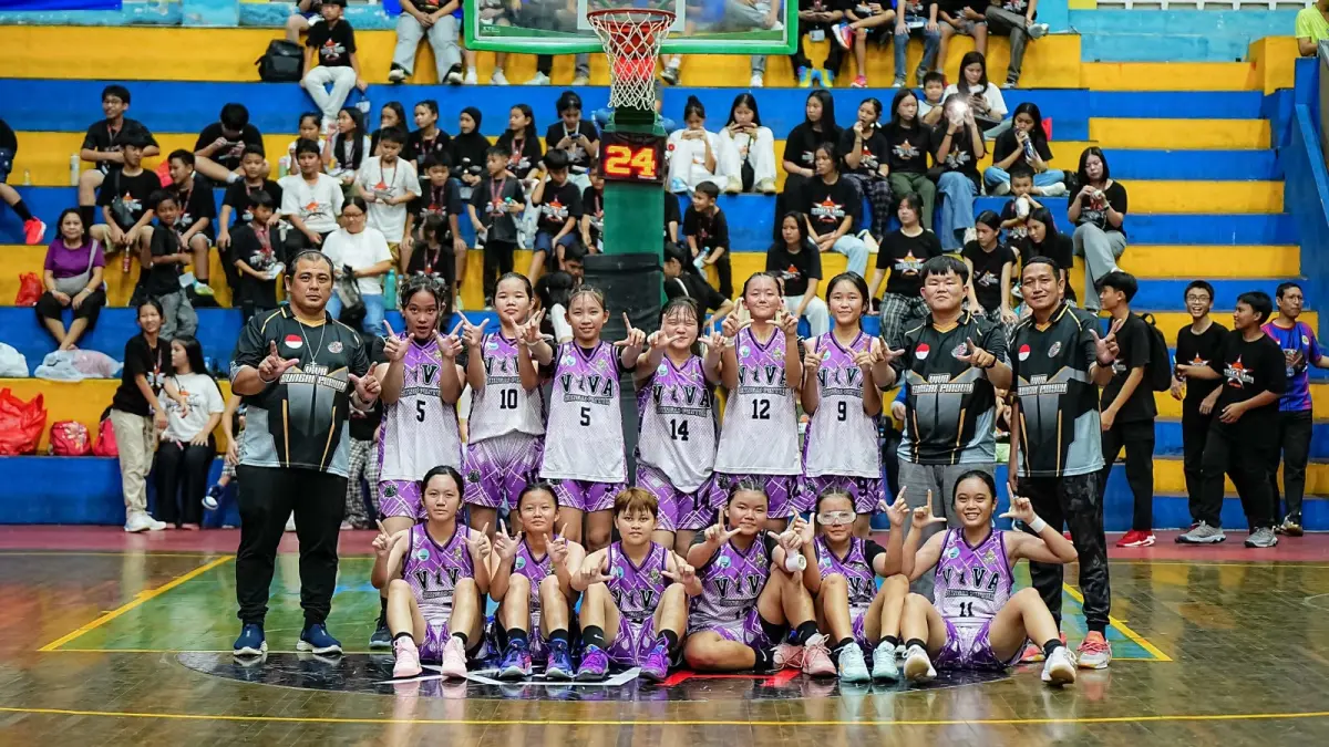 Tim Basket Viva Sungai Pinyuh Mempawah Borong Juara Dua dan Tiga di Kejuaraan Tenaga Baru Cup 2026