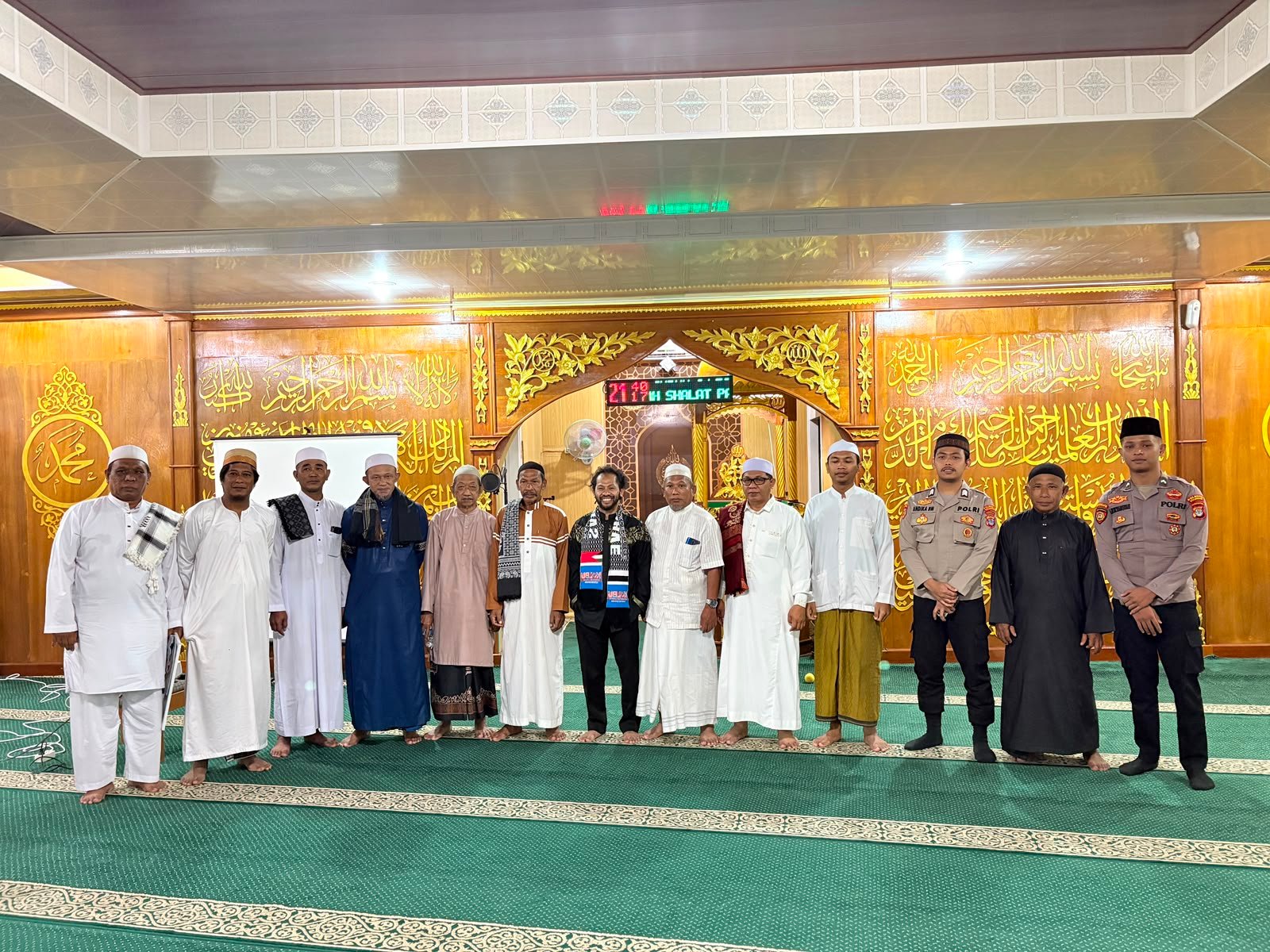 Polsek Pulau Bunyu Kerahkan Personel Amankan Peringatan 1 Muharram 1448 H di Masjid Al-Hidayah, Ratusan Jemaah Hadir