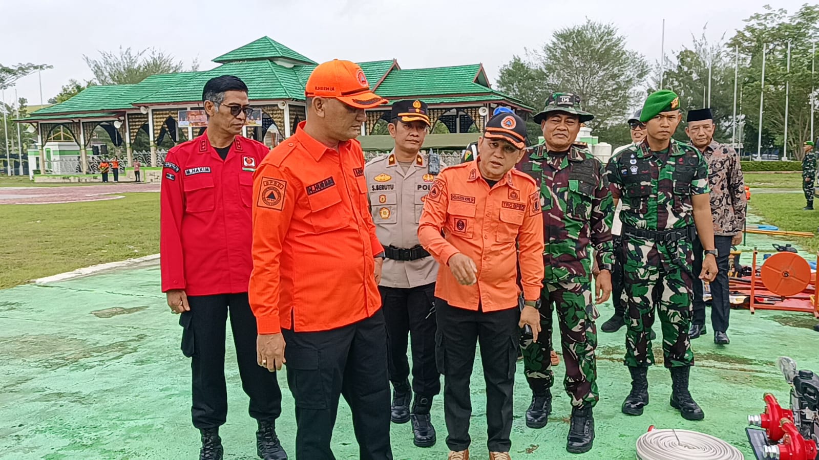 Bupati Sarolangun Hurmin Pimpin Apel Siaga Karhutla 2026, 156 Titik Panas Terdeteksi di 11 Kecamatan