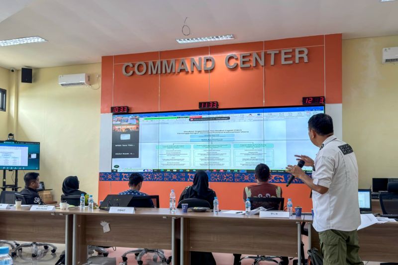 BPBD Kaltara Gelar Simulasi Ruang Uji Kesiapan Karhutla dan Banjir, Libatkan TNI-Polri hingga Basarnas