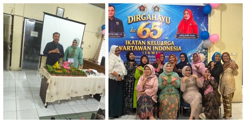 Ketua PWI Sumut Farianda Putra Sinik Dorong Tiga Peran Strategis IKWI di Usia ke-65: Jaga Marwah Pers hingga Perkuat Literasi Keluarga
