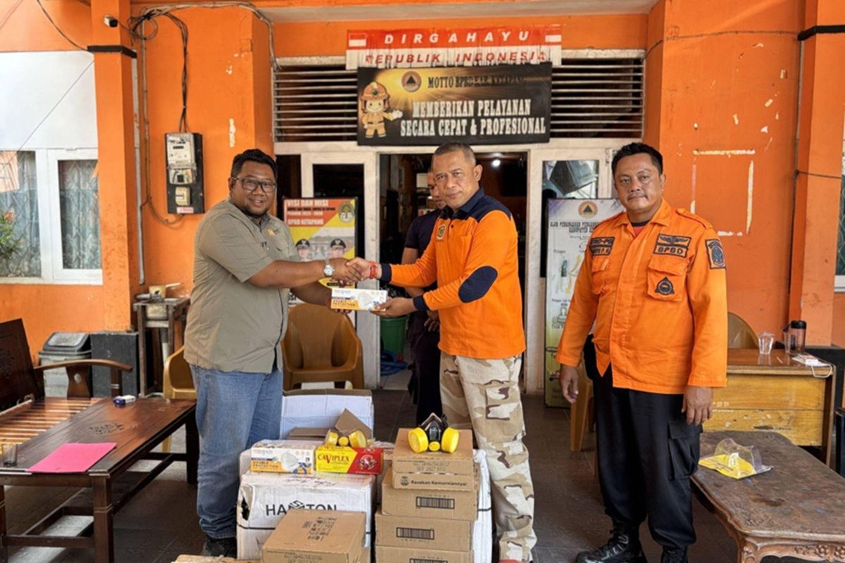 KIPP dan CMI Salurkan Bantuan Masker hingga Pompa Air untuk Petugas Karhutla di Ketapang dan Kayong Utara