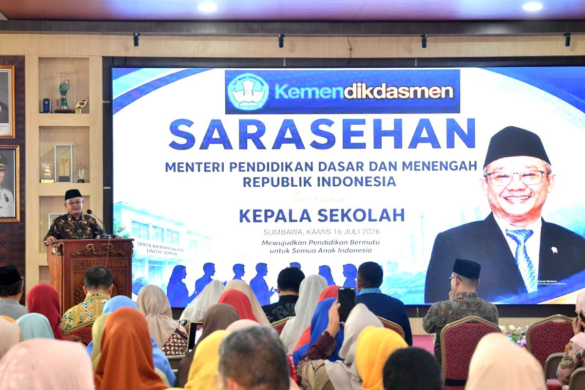 Mendikdasmen Abdul Mu'ti Tegaskan Kepala Sekolah dan Guru di DIY Jadi Kunci Wujudkan Pendidikan Bermutu