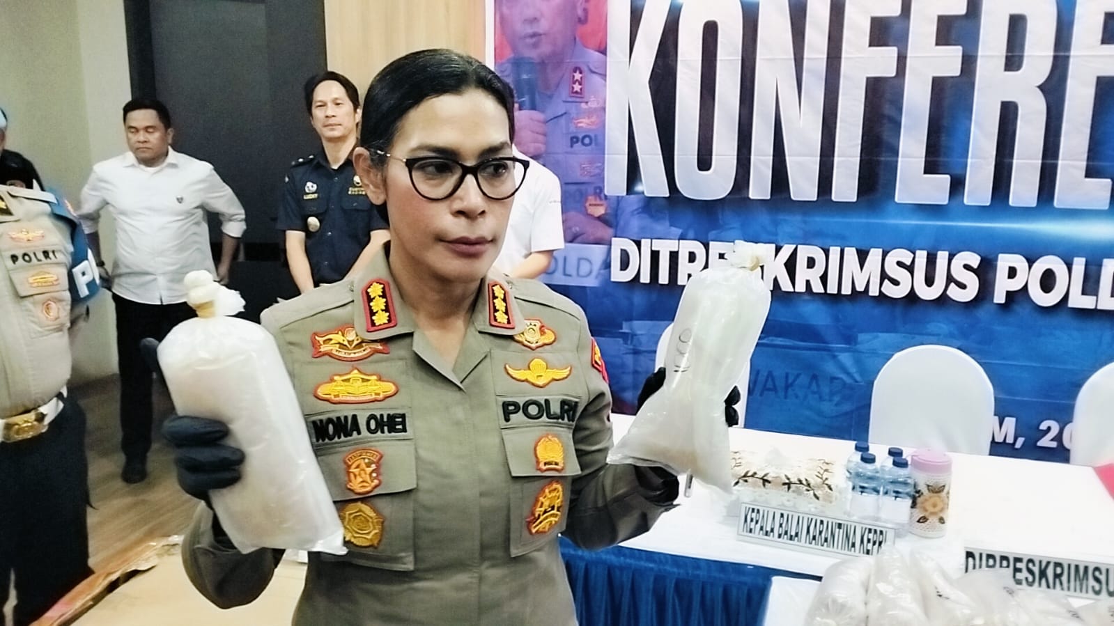 Polda Kepri Gagalkan Penyelundupan 7 Kardus Benih Lobster Rp 10 Miliar ke Singapura di Batam, Dua Tersangka Diamankan