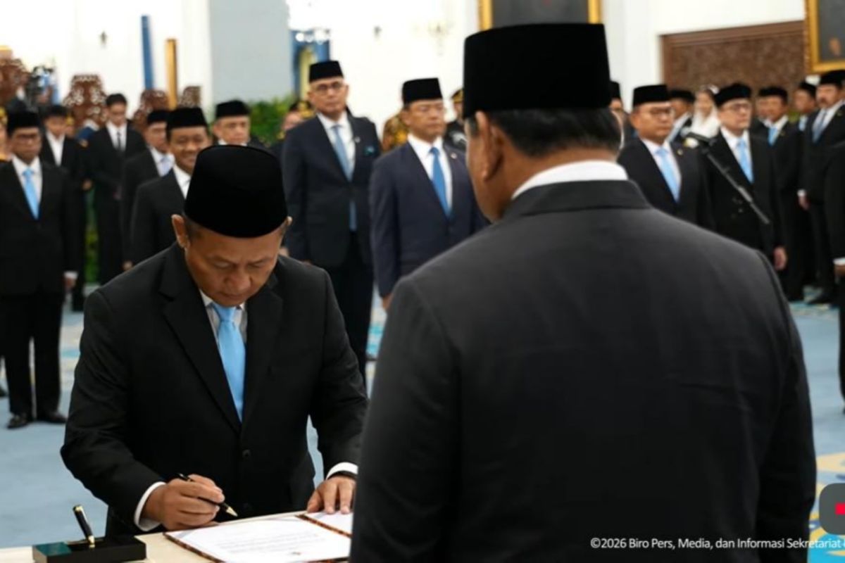 Presiden Prabowo Lantik Sarmuji Jadi Menteri Perindustrian, Reshuffle Ketujuh Kabinet Merah Putih