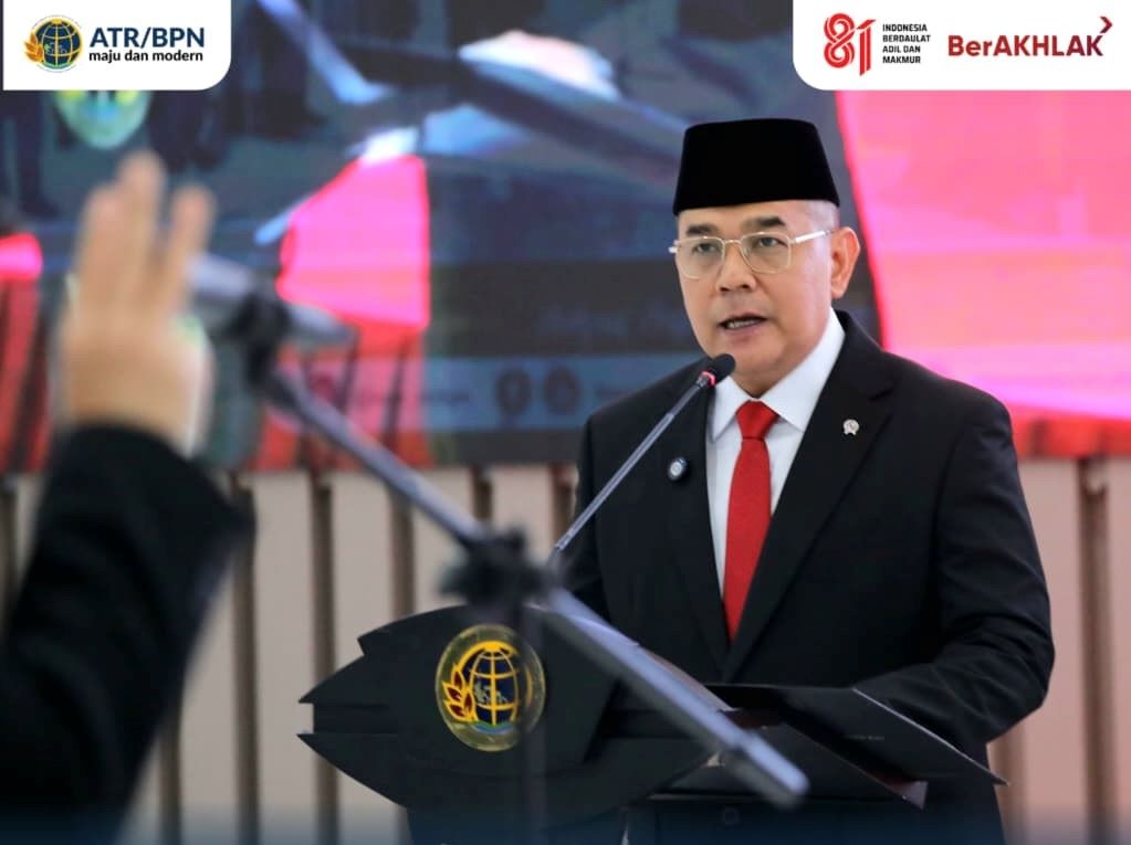 Wamen ATR Ossy Dermawan Lantik 78 Pejabat Struktural, Rotasi dan Promosi Jadi Kunci Birokrat Adaptif