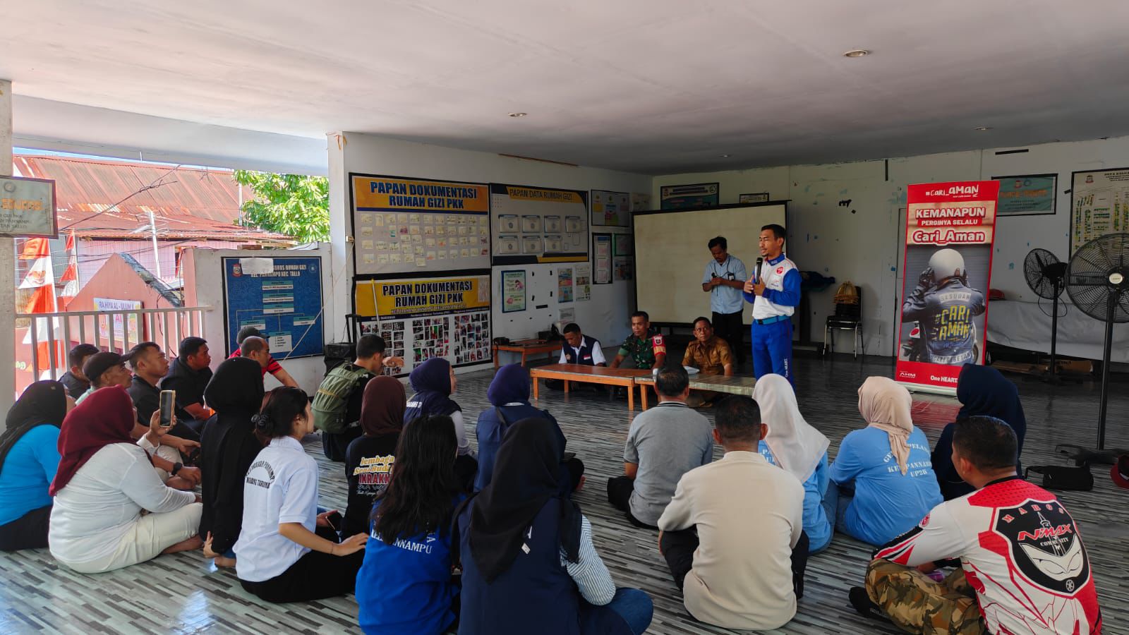 Edukasi Safety Riding hingga Servis Murah: Asmo Sulsel Dukung Kampung Pancasila di Makassar