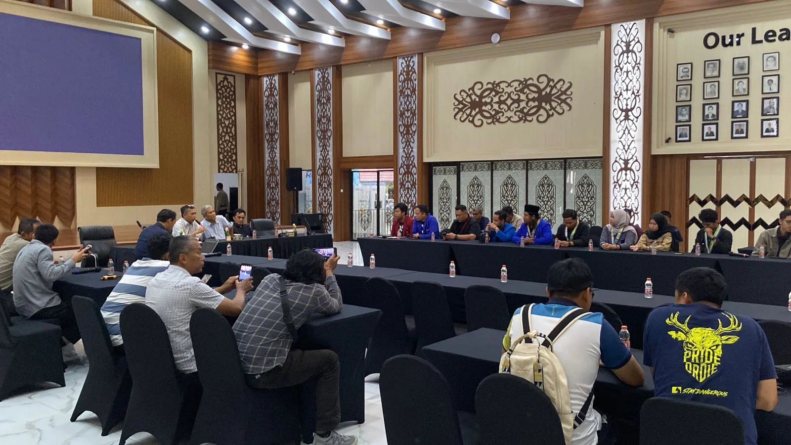 Tiga Ormawa di Banjarbaru Datangi PLN Kalselteng, Tuntut Kompensasi Pemadaman Bergilir untuk Warga