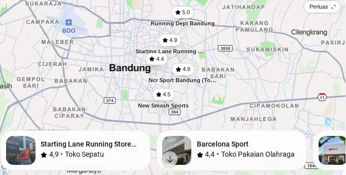 5 Toko Olahraga di Bandung untuk Perlengkapan Lari, Basket, hingga Raket, dari Brand Lokal sampai Internasional