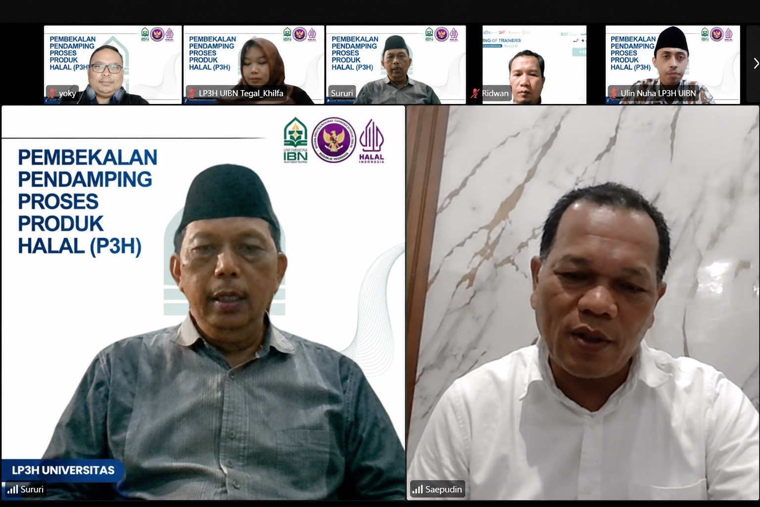 60 Pendamping Halal LP3H UIBN Tegal Siap Terjun, Target Bantu Ribuan UMK Kantongi Sertifikat Sebelum Wajib Halal Oktober 2026