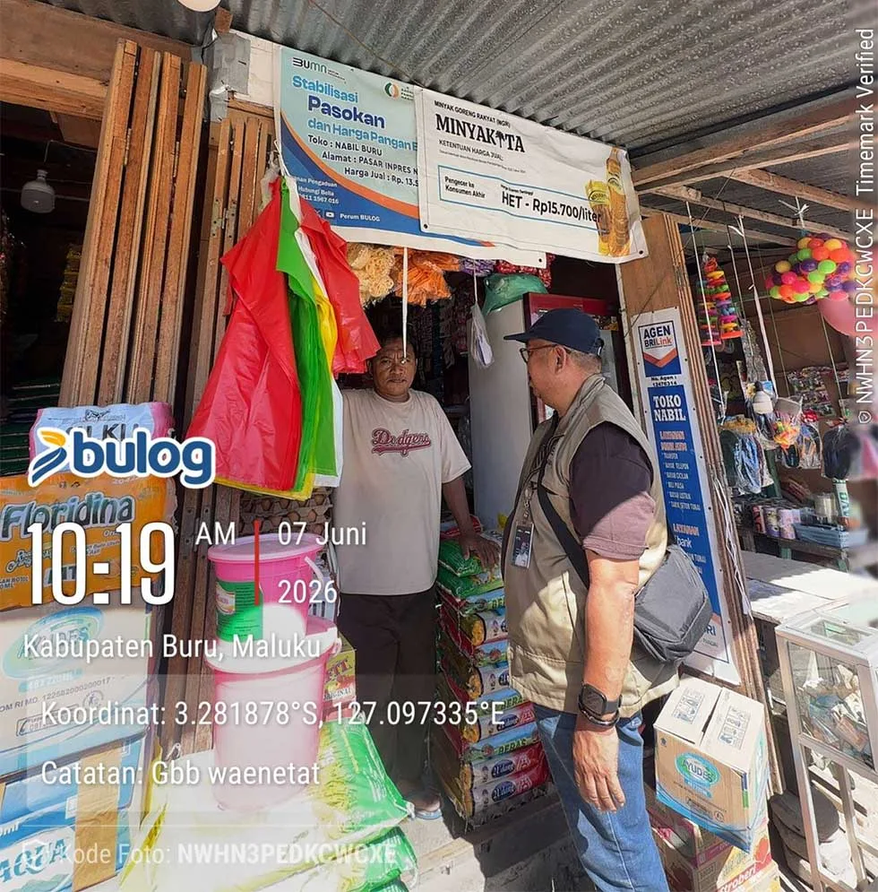 Harga Beras di Pasar Namlea Tembus Rp18.500 per Kg, Bulog Maluku Siagakan Operasi Pasar dan Stok 3-4 Bulan