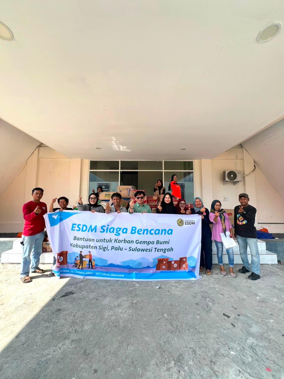 Gempa M 6,7 Guncang Sigi, PT Vale Salurkan Bantuan Kemanusiaan untuk Bayi hingga Selimut