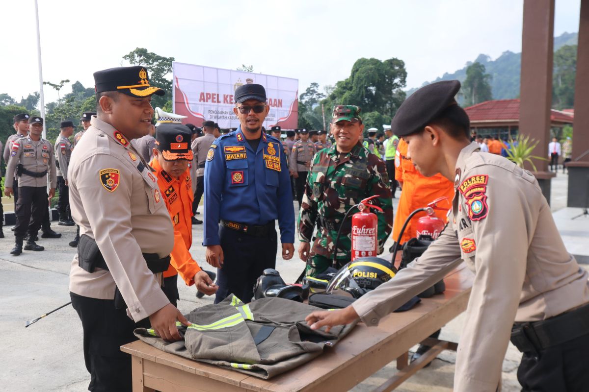 Polres Kepulauan Anambas Siagakan 65 Personel Gabungan Cegah Karhutla, Patroli Terpadu Digenjot