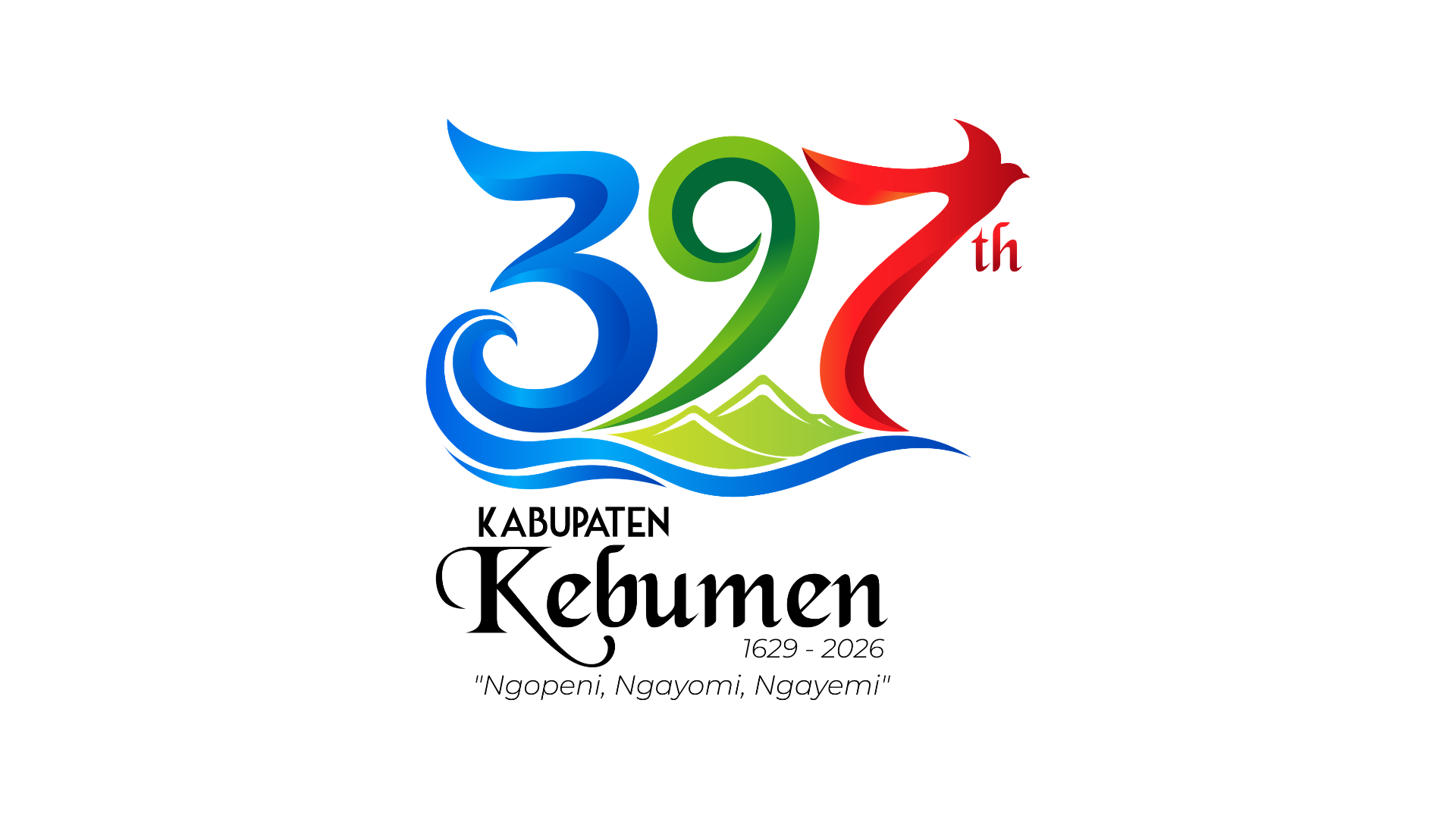 Logo Hari Jadi ke-397 Kebumen Resmi Diluncurkan, Desainer Asal Batam Menangkan Sayembara