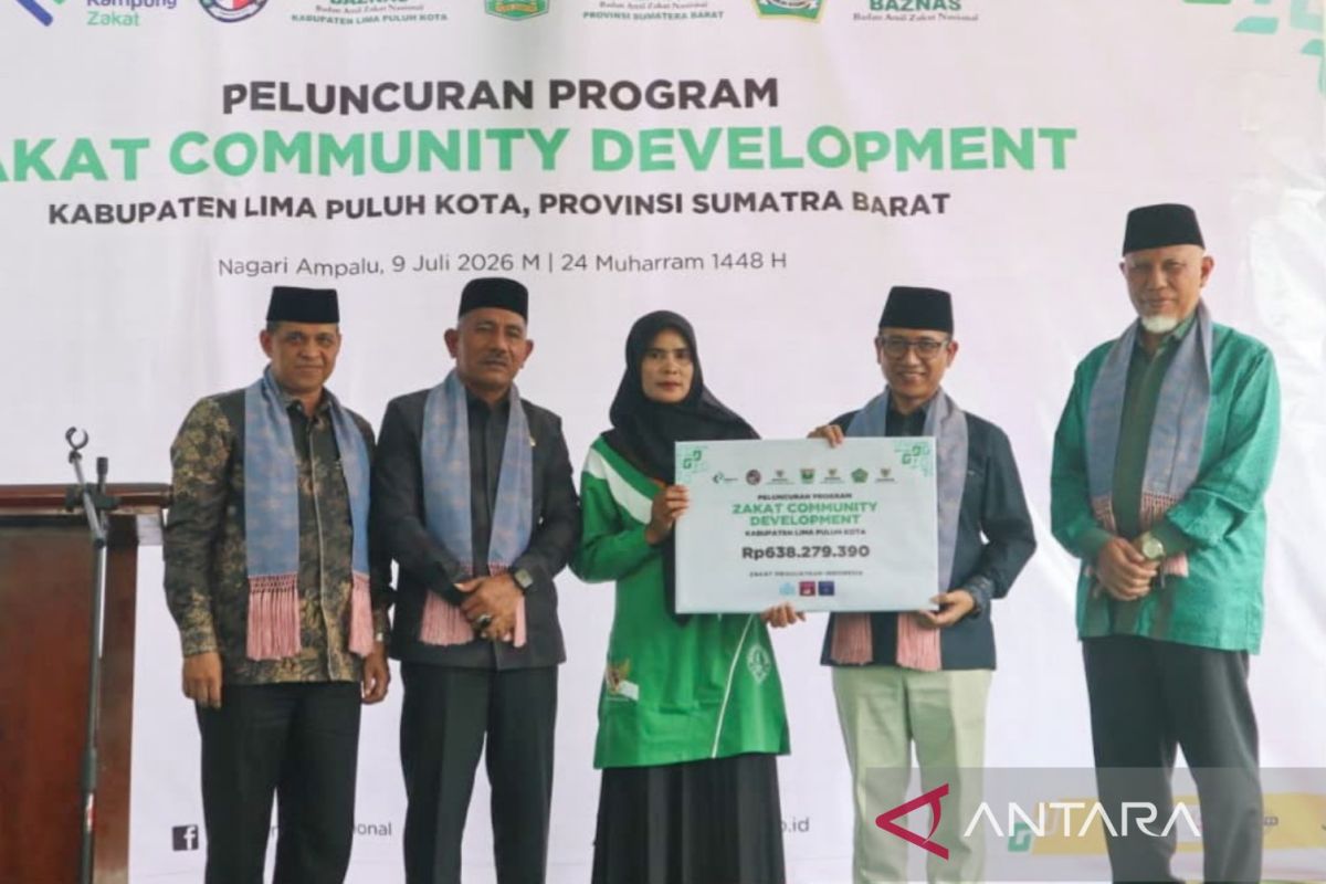 Baznas Luncurkan Kampung Zakat di Lima Puluh Kota, Targetkan Pendapatan Penenun Naik Rp 1,2 Juta Per Bulan