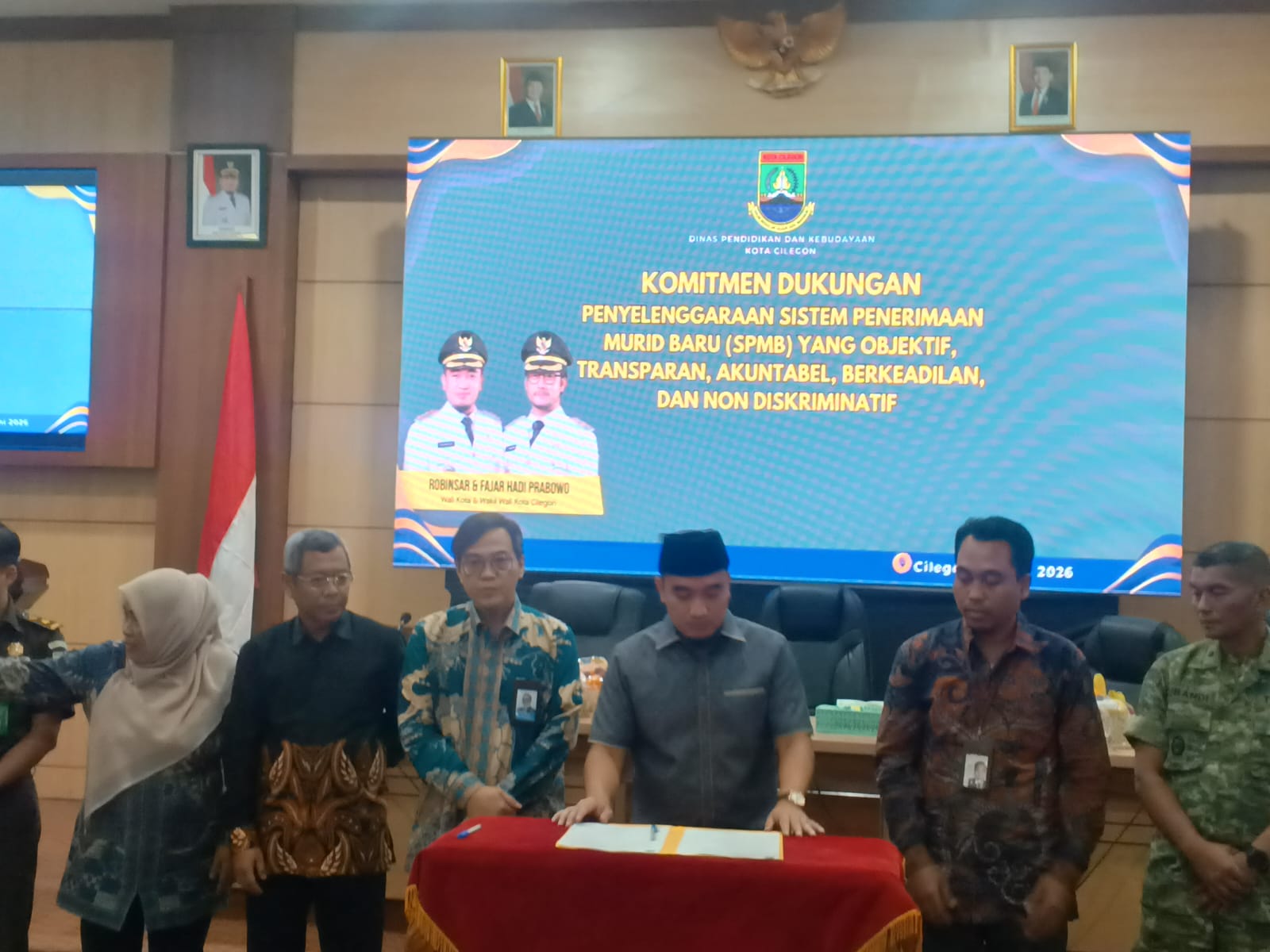Walikota Cilegon Robinsar Minta Masyarakat Awasi SPMB 2026, Ancaman Sanksi Tegas bagi Jual Beli Kursi