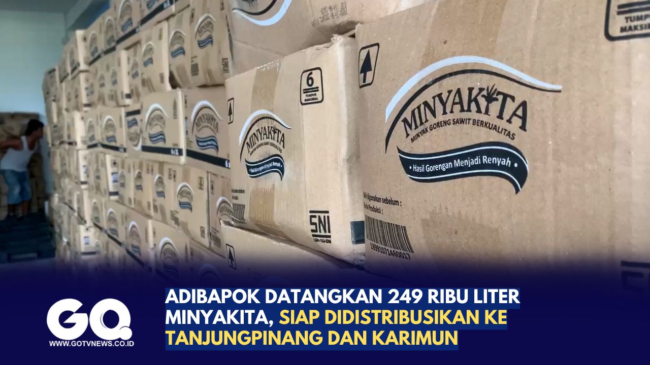 Stok MinyaKita di Tanjungpinang Kembali Normal, Adibapok Datangkan 249 Ribu Liter dari Dumai dan Medan