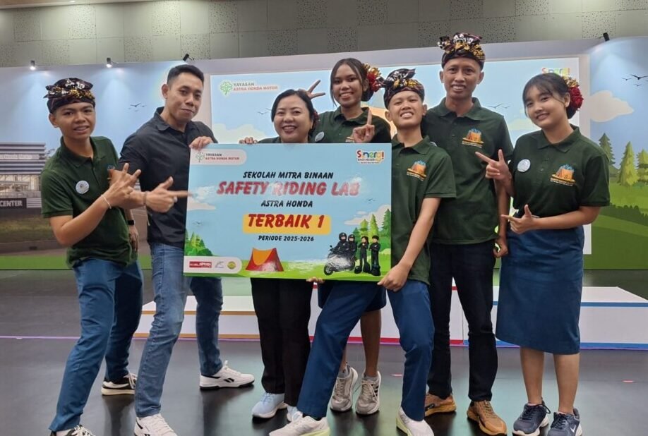 SMAN Bali Mandara Juara 1 Nasional Safety Riding Astra Honda 2025–2026, Duta Keselamatan dari Bali Buktikan Kompetensi