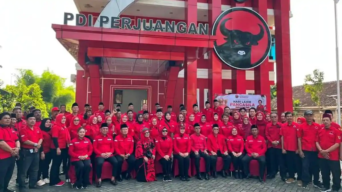 Ketahanan Pangan dan Gotong Royong Jadi Fokus PDIP Lampung di Peringatan Hari Lahir Pancasila