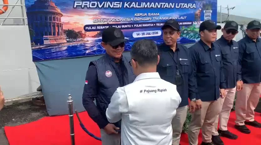 Bank Indonesia dan TNI AL Kirim Rp6 Miliar Uang Layak Edar ke Lima Pulau di Kaltara, 80 Persen Uang Warga Sudah Rusak