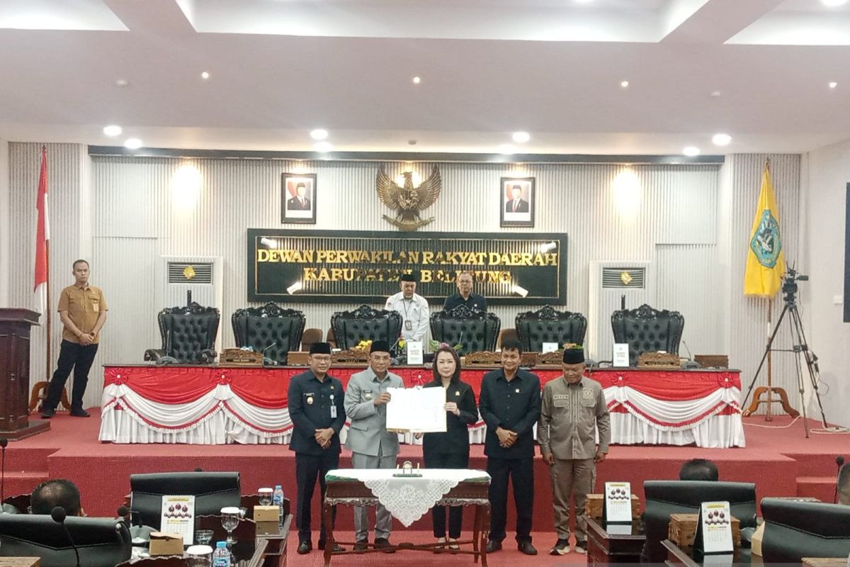 DPRD Belitung Sahkan Ranperda Pertanggungjawaban APBD 2025, Tiga Komisi dan Tujuh Fraksi Setuju