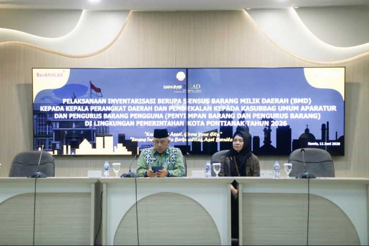 Pemkot Pontianak Mulai Sensus Rp 10 Triliun Aset Daerah, Seluruh OPD Wajib Data Tanpa Terkecuali