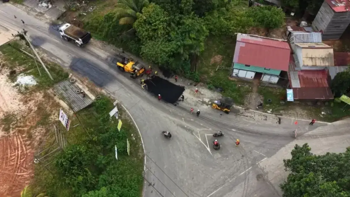 Perbaikan Jalan Rigid Beton Kaltim–Kalteng Dikebut, Biaya Logistik dari Samarinda ke Palangka Raya Diprediksi Turun 20 Persen