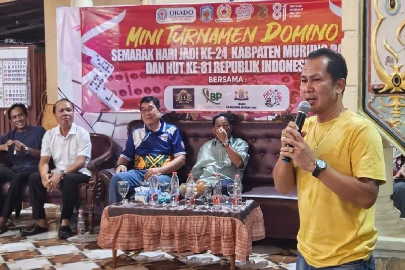 Legislator Murung Raya Apresiasi Turnamen Domino Orado di Puruk Cahu, Tekankan Sportivitas untuk Pererat Silaturahmi