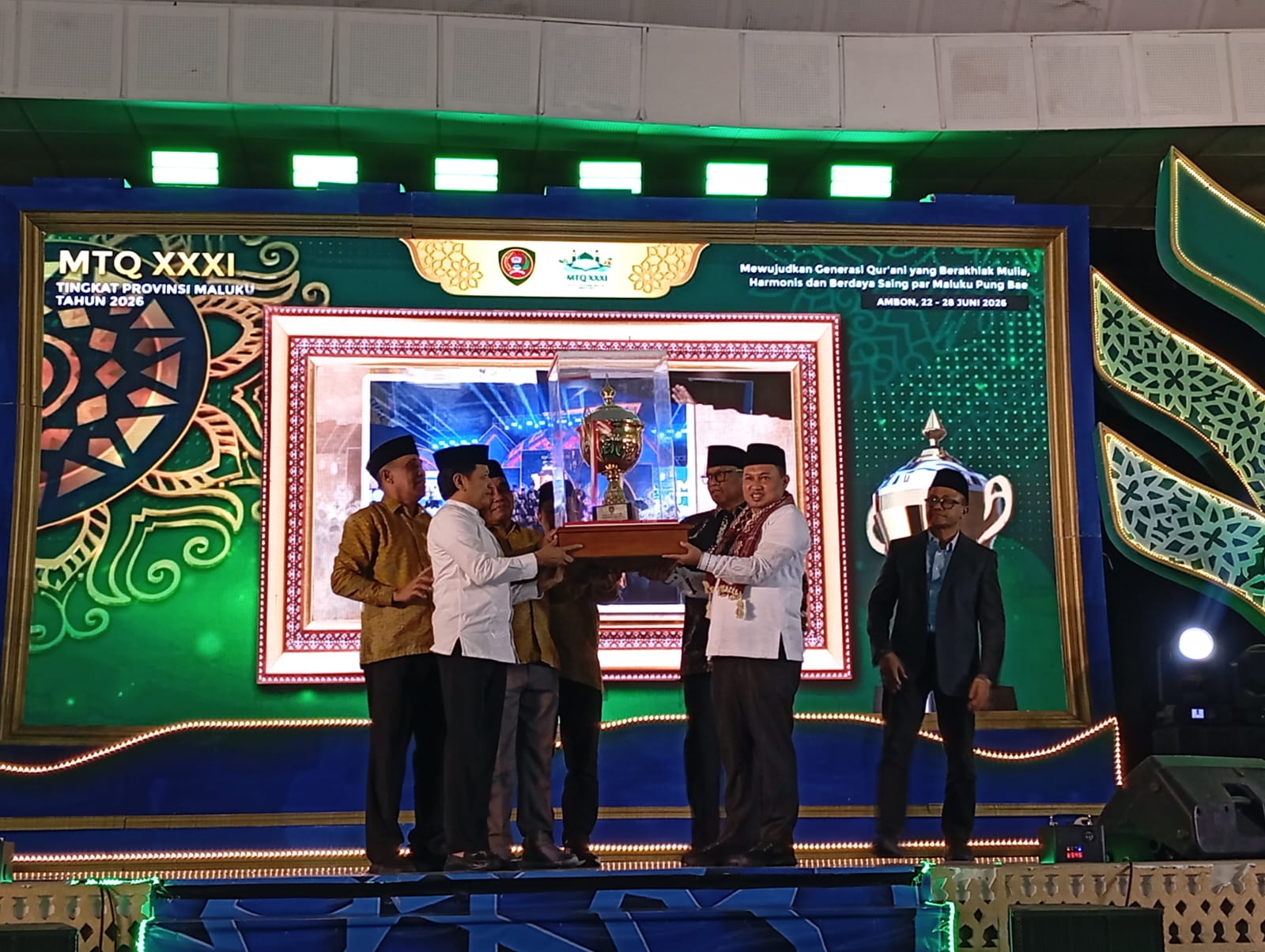 Kota Tual Juara Umum MTQ XXXI Maluku 2026 dengan 409 Poin, Kalahkan 10 Kabupaten/Kota Lain