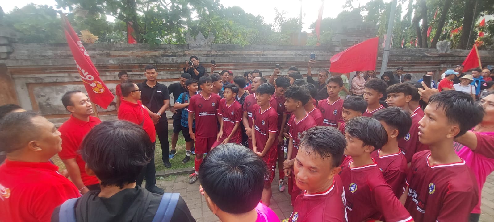 Banteng Tabanan Hajar Banteng Karangasem 4-0 di Soekarno Cup 2026, Manajer Sebut Faktor Keberuntungan