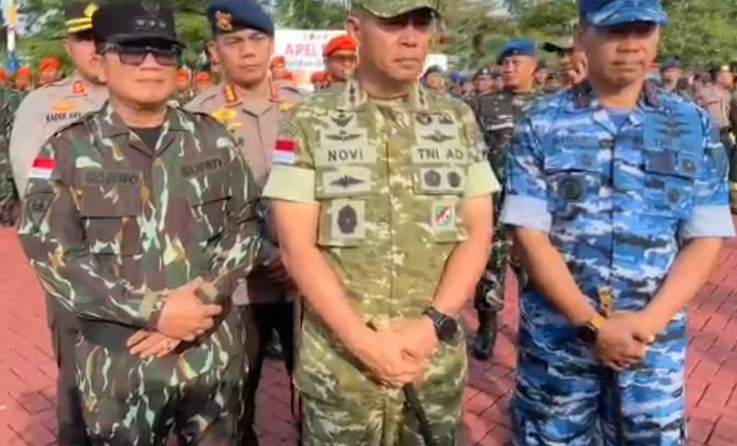 Pangdam XII/Tanjungpura Pimpin Apel Kesiapsiagaan Karhutla di Kubu Raya, Kewaspadaan Diminta Ditingkatkan