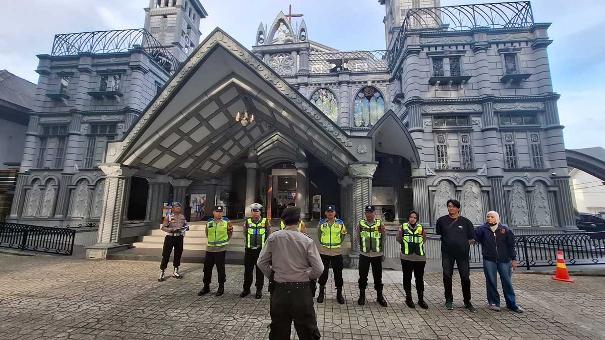 35.109 Jemaat di Sumsel Rayakan Kenaikan Yesus Kristus dengan Aman, Polda Kerahkan 2.663 Personel Gabungan