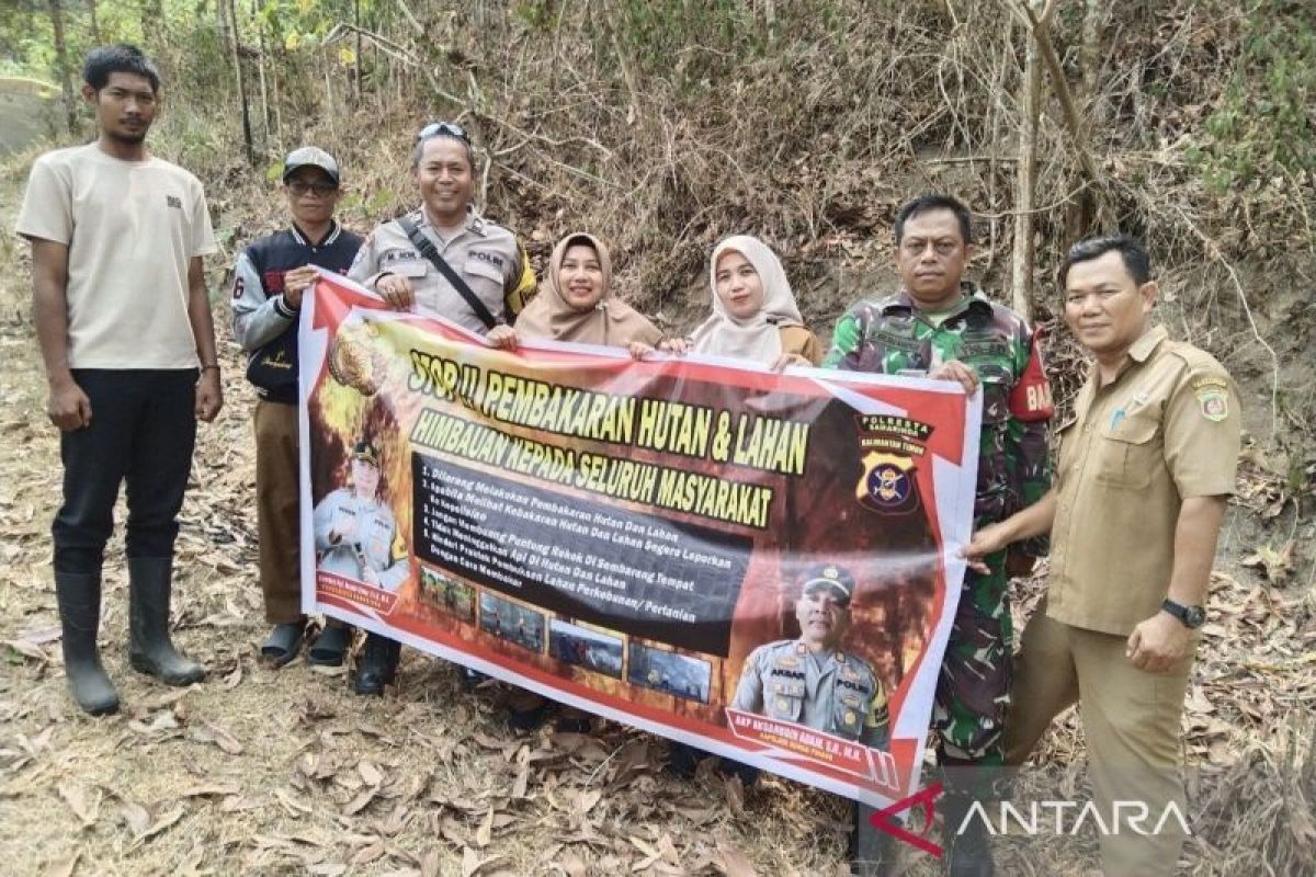 Polresta Samarinda Perkuat Cegah Karhutla di Musim Kemarau, Pasang Maklumat Hingga Edukasi Warga ke Kampung