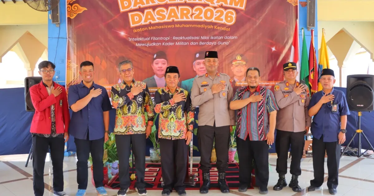 Kapolres Kendal Ajak IMM Jadi Mitra Strategis Jaga Kamtibmas, Usulkan FGD Keamanan dalam Kaderisasi Mahasiswa