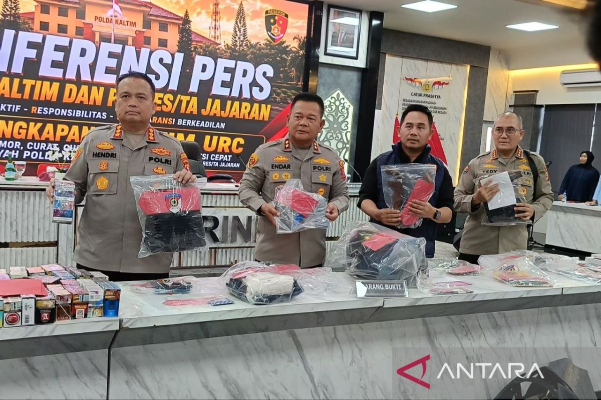 Polda Kaltim Tahan 148 Tersangka Kejahatan Jalanan Selama Operasi Tiga Bulan, Curanmor Dominasi di Samarinda