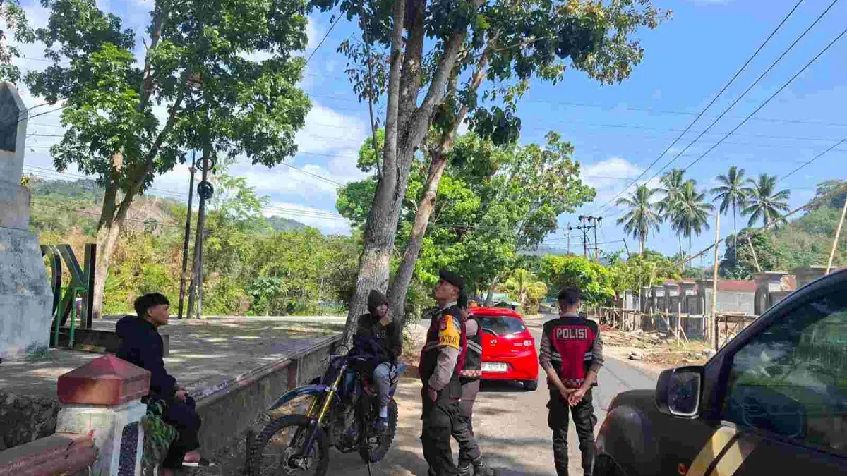 Tim Pantera Samapta Polres Kotamobagu Patroli di Taman Segitiga Mongkonai, Warga Diminta Lapor Jika Temukan Gangguan