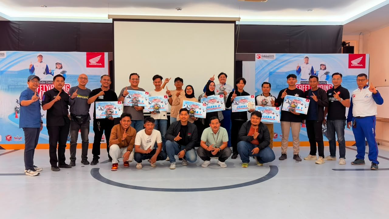 Honda Banten Umumkan Juara Safety Riding Competition 2026, Tiga Advisor Terbaik Siap ke Tingkat Nasional