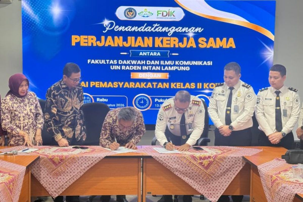 Bapas Kotabumi Gandeng UIN Raden Intan Lampung untuk Perkuat Bimbingan Klien Pemasyarakatan