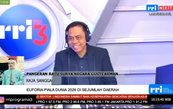 Raja Sanggau Pangeran Ratu Surya Negara Gusti Arman Harap Piala Dunia 2026 Dongkrak Kualitas Sepak Bola Lokal dan Ekonomi UMKM