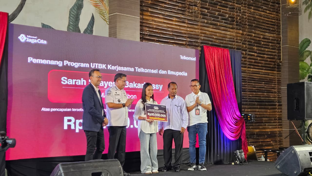 Alumnus SMAN 1 Ambon Sarah Bakarbessy Raih Nilai Tryout UTBK Tertinggi Nasional, Kantongi Tabungan Pendidikan Rp20 Juta
