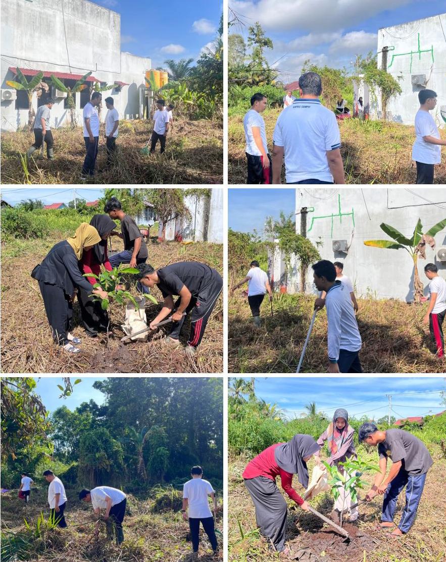 Bapas Sampit Luncurkan Program Gema Tampan, Lahan Kantor Disulap Jadi Lahan Produktif untuk Pembinaan Klien